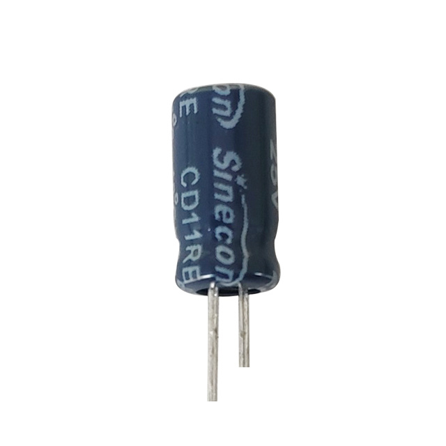 Cd11re / CD11LE medium et parvum-amplitudo excelsum Rippele humilis-resistentia humilis voltage radialis aluminium electrolytic capacitor