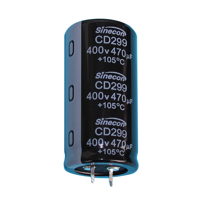 Snap in aluminium electrolytic capacitor