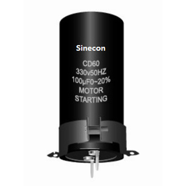 CD60 vexillum cochlea Terminal aluminium electrolytic capacitors ad motor incipiens