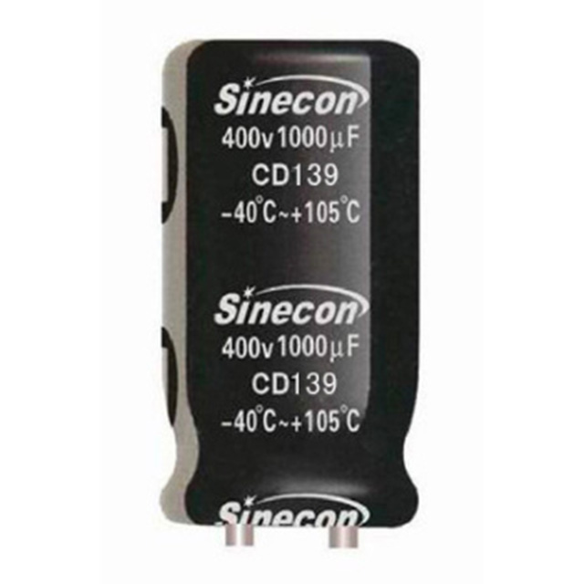 CD139 (VII)-hora ultra-durabile excelsum Rippel Terminal Aluminium Electrolytic Capacitor